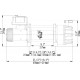 WINCH ELECTRICO EWB 20000lb - 9072kg 24V con mando y cable sintético